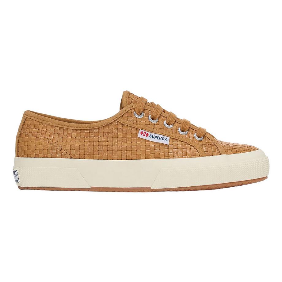 SUPERGA 2750 Gewebter Stoff Leder Sneaker  