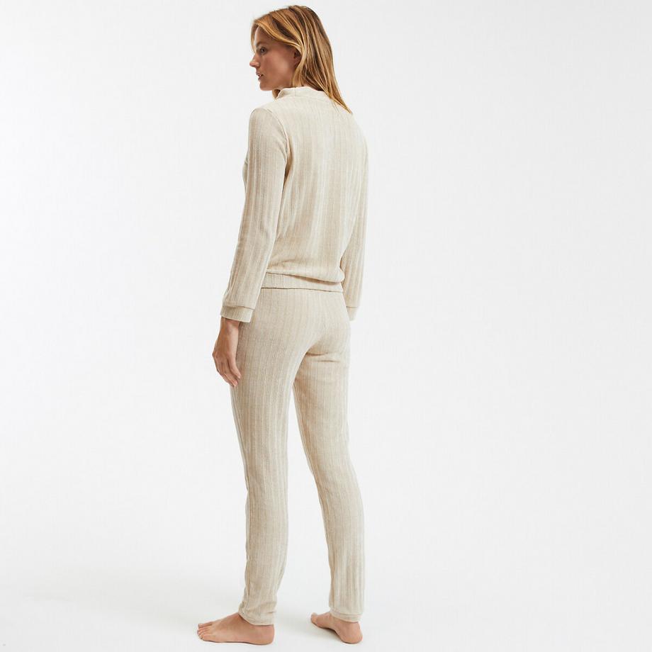 SO'HOME Pyjama Uni en Velours Côtelé  