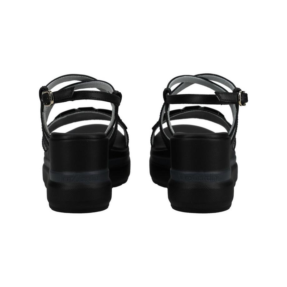 Nero Giardini Sandali con plateau e cinturino regolabile alla caviglia  