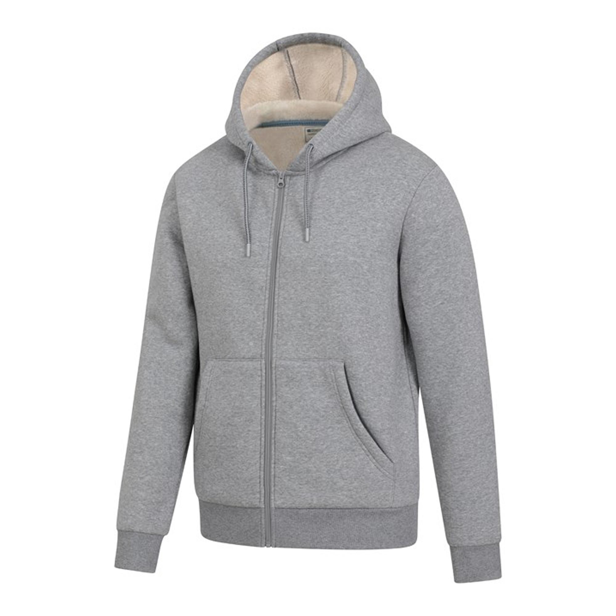 Mountain Warehouse Dalton Felpa con cappuccio full zip foderata in Borg  