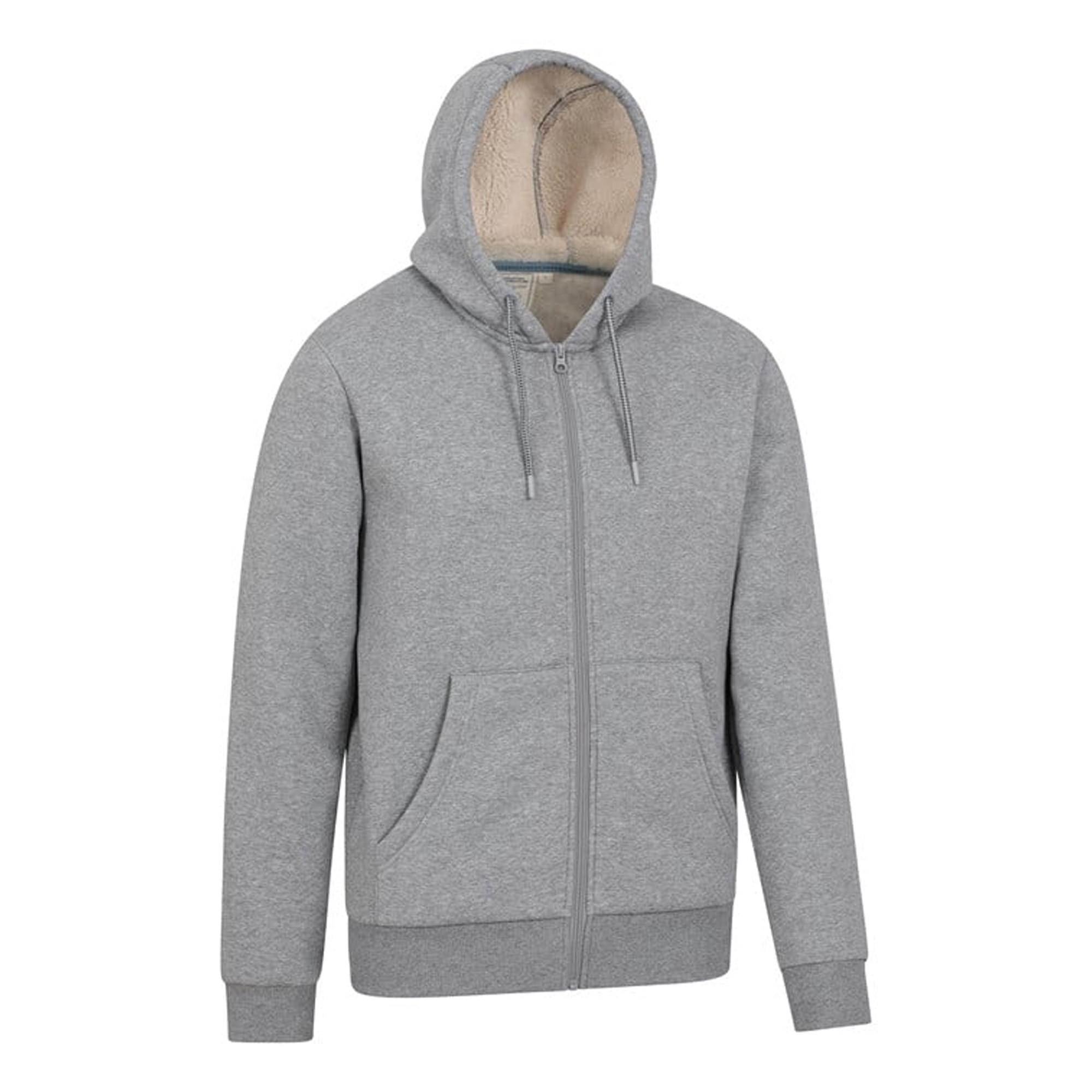 Mountain Warehouse Dalton Felpa con cappuccio full zip foderata in Borg  