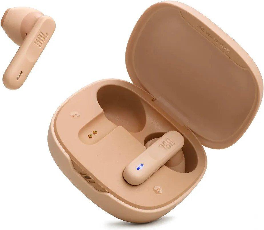 JBL  JBL Vibe Flex Kopfhörer True Wireless Stereo (TWS) im Ohr AnrufeMusik Bluetooth Beige 