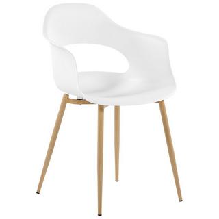 Beliani Lot de 2 chaises en Matière synthétique Moderne UTICA  