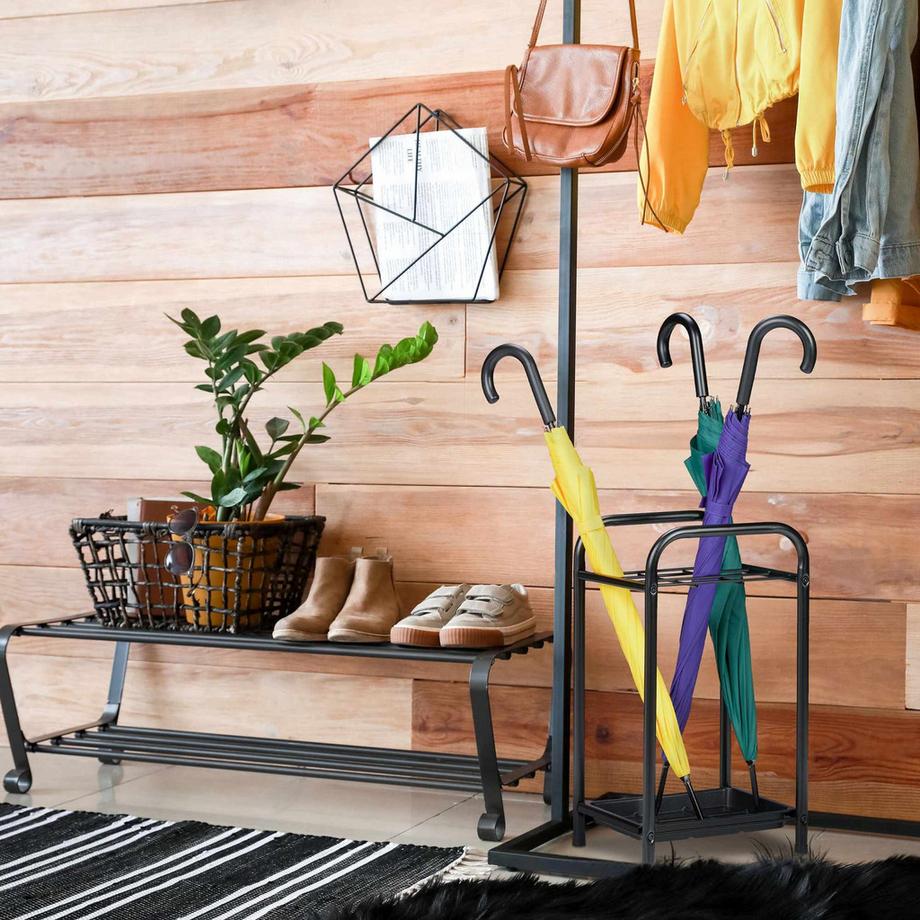 B2X Portaombrelli con vaschetta raccogligocce  