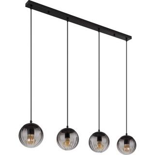 mutoni light Suspension Dallerta métal noir mat 4xE27  