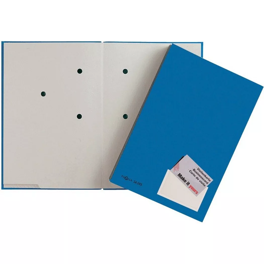 Pagna – Unterschriftenmappe A4 24205/02 blau, 21cm