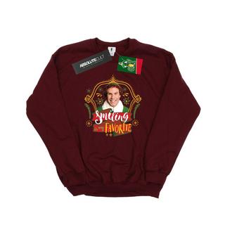 Elf Smiling Is My Favorite Sweatshirt  
