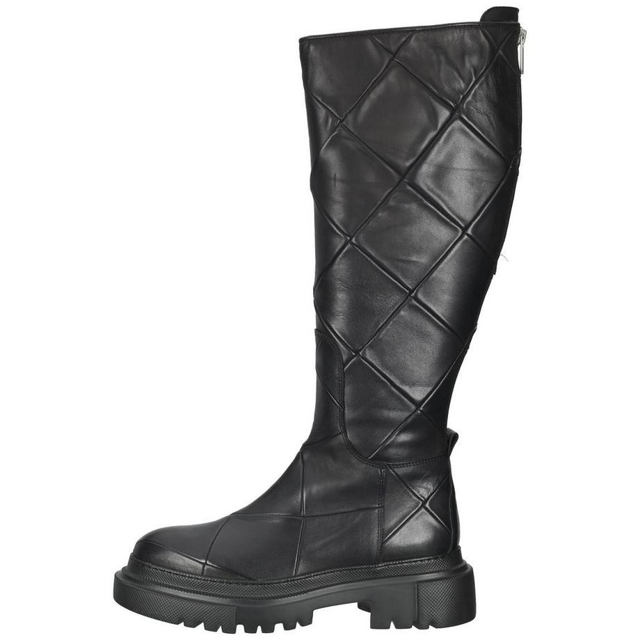 Shabbies Amsterdam Gesteppte Knielange Stiefel mit Kräftiger Sohle  