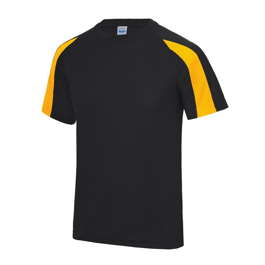 AWDis Feuchtigkeitsabweisendes T-Shirt mit Kontrastärmeln  