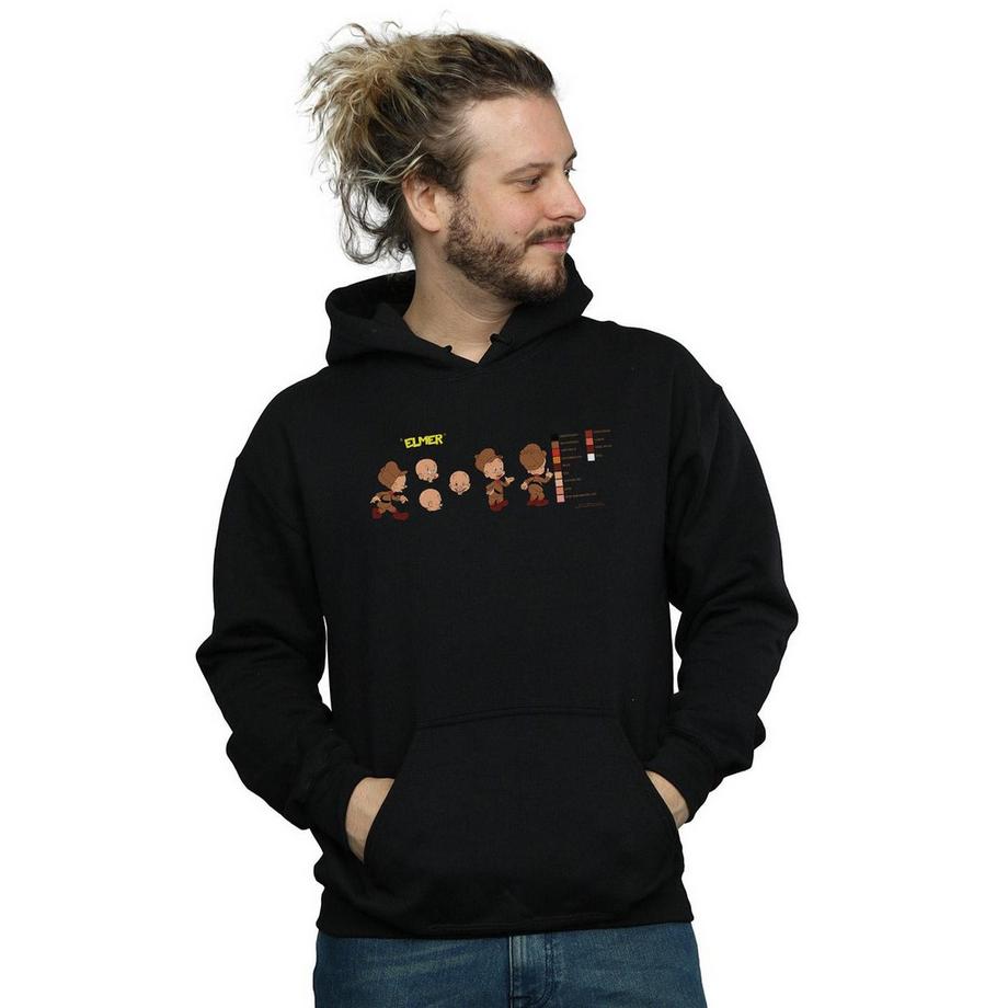 LOONEY TUNES Elmer Fudd Evolution Kapuzenpullover  