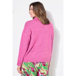 Studio Untold  Pullover, oversized, Melangestrick 