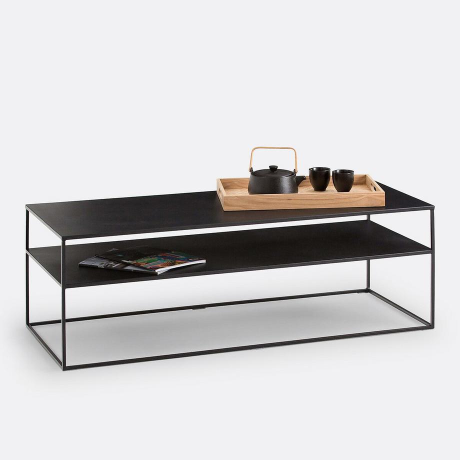 La Redoute Intérieurs Table basse métal acier  