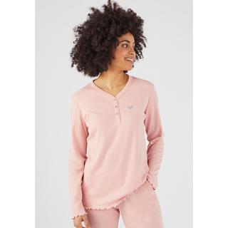 Damart  Pyjama maille interlock côtelée douce et souple 