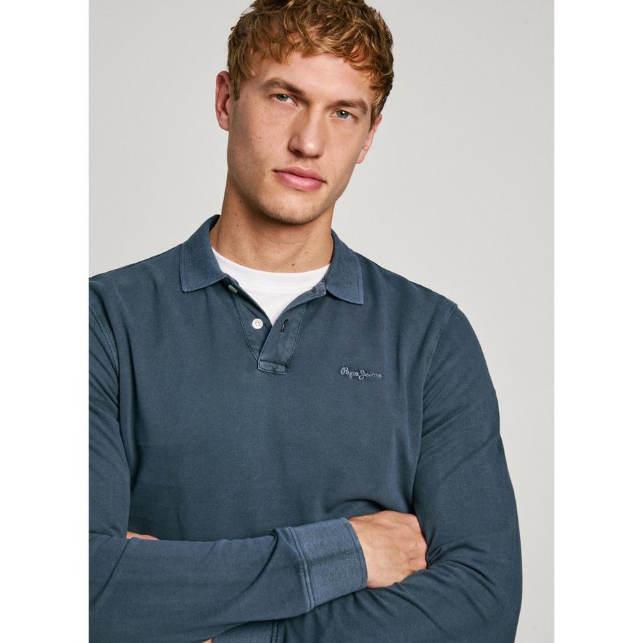 Pepe Jeans London New Oliver GD Polo Chemise Manches Longues  