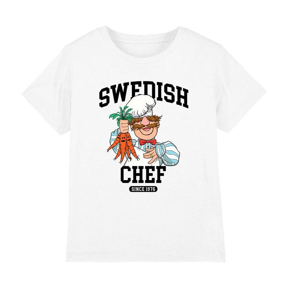 T-ShirtMotiftyle Collégien Swedish Chef