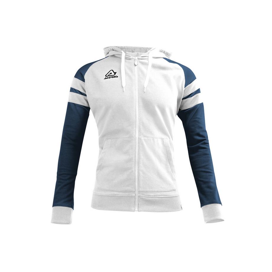giacca con zip e cappuccio kemari