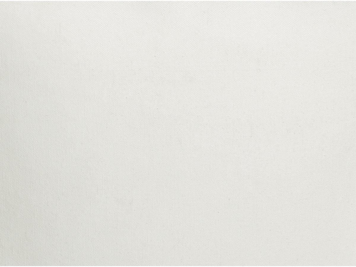 Vente-unique Pouf en coton blanc OURIKA  