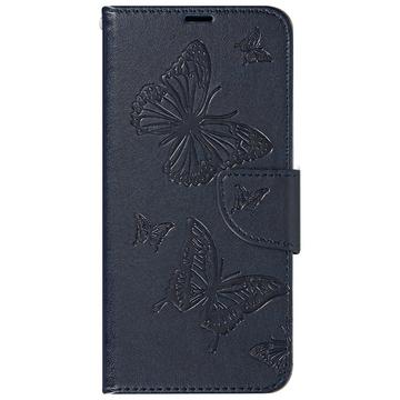 Étui Samsung A35 5G Papillon Bleu Nuit