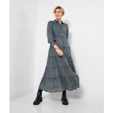 Besticktes Boho-Hemdblusenkleid