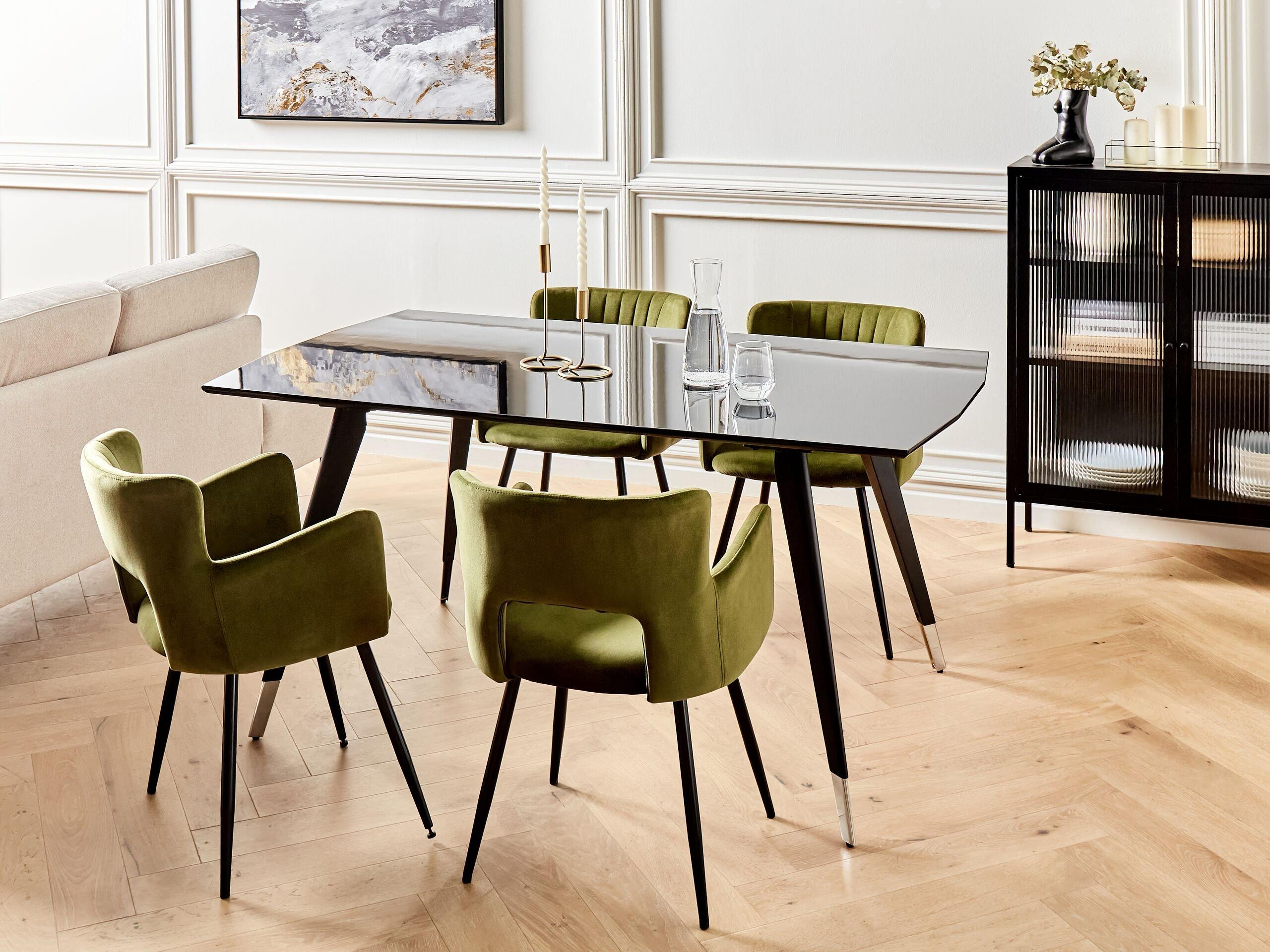 Beliani Table de repas en MDF Moderne MOSSLE  