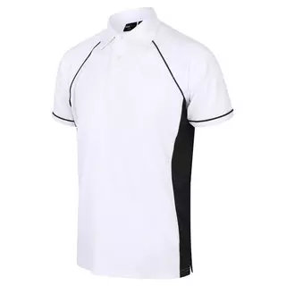 Finden & Hales Sport PoloShirt, Kurzarm  Blanco