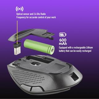 NGS  Kabellose Maus  Evo Rust 