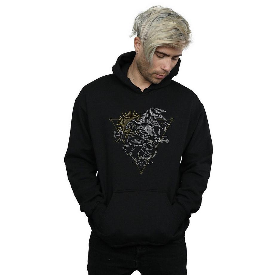 Harry Potter Drachenskelett Hoodie  