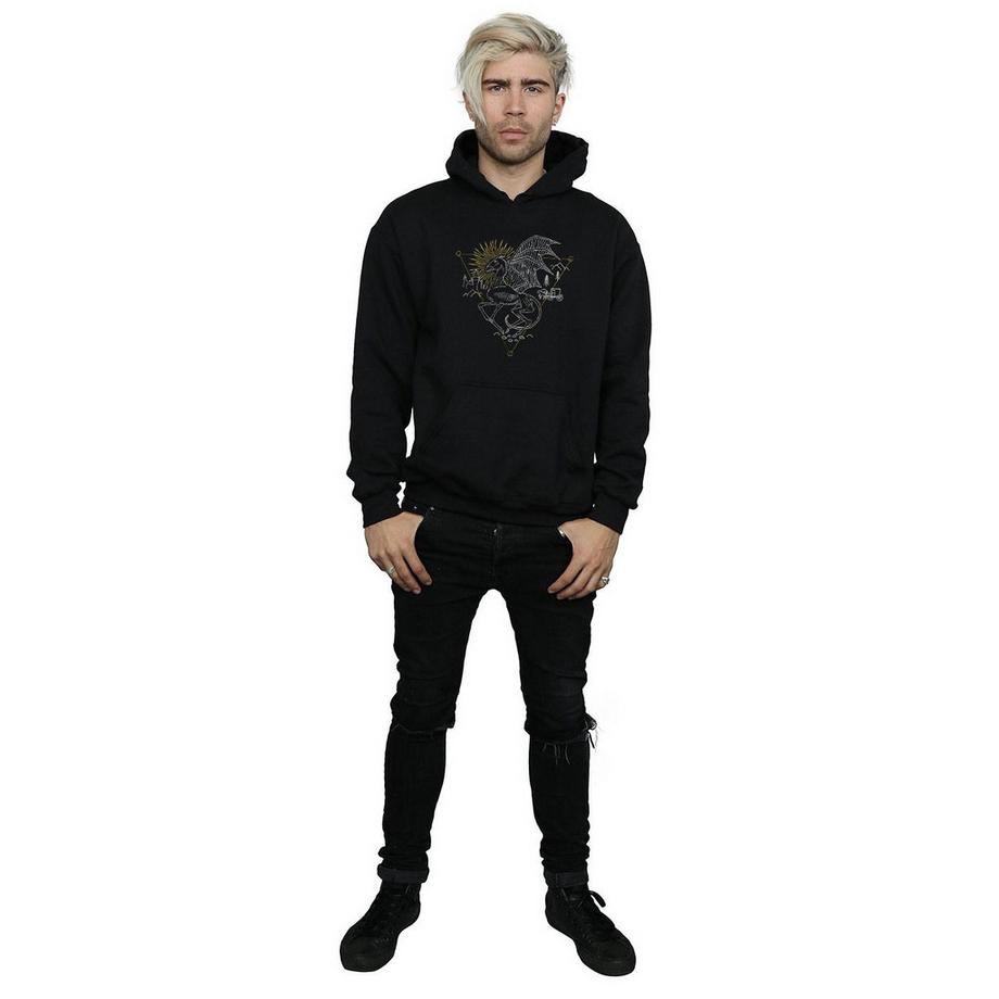 Harry Potter Drachenskelett Hoodie  
