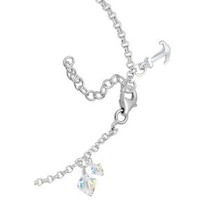 Elli  Armband Kreuz Herz Anker Kristalle 