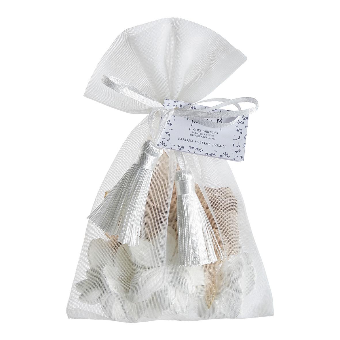 Mathilde M Beutel mit 3 duftenden Dekos - Jasmin  
