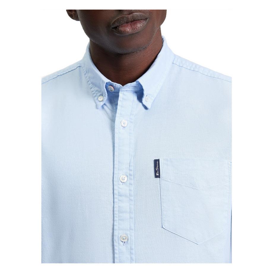 BEN SHERMAN Oxford Stil Kurzarmhemd  