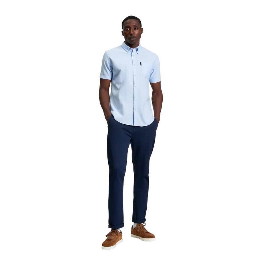 BEN SHERMAN Oxford Stil Kurzarmhemd  