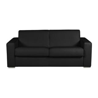 Vente-unique Schlafsofa mit Matratze 3-Sitzer - 100 % Büffelleder - - Matratze 22 cm - DELECTEA II  