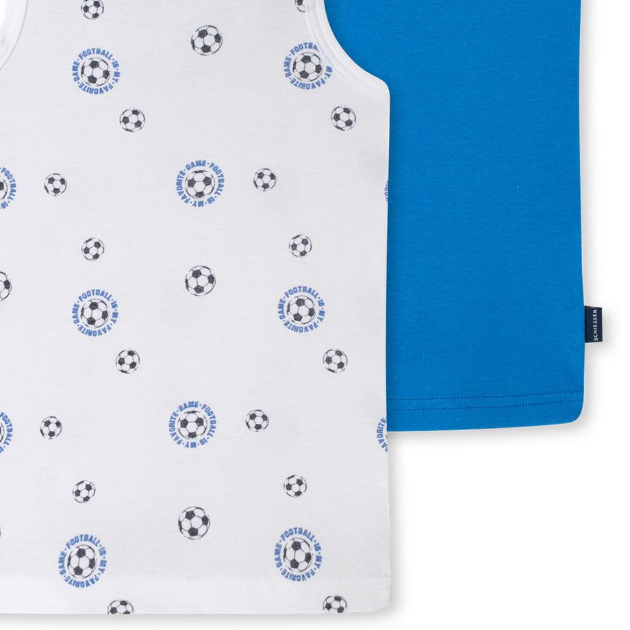 Schiesser  6er Pack Kids Boys Feinripp Organic Cotton - Unterhemd 