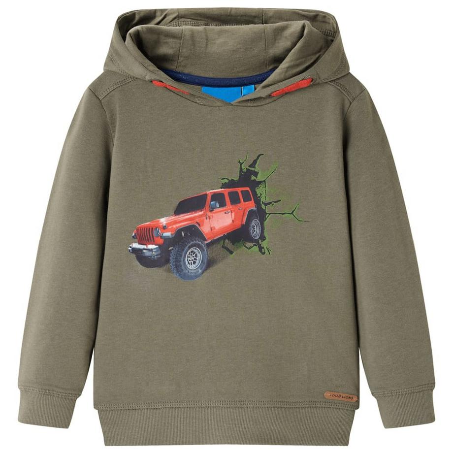 Sweat-shirt à capuche pour enfants coton