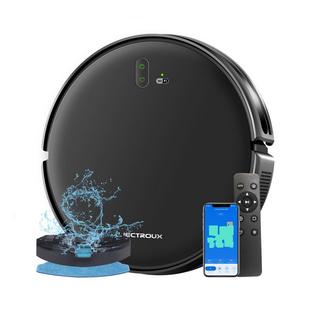 Blue Chilli Robot Aspirapolvere con Lavaggio Secco e Umido | 28W, Batteria 2600mAh, Modalità Multiple, Controllo Smart e Filtro HEPA  