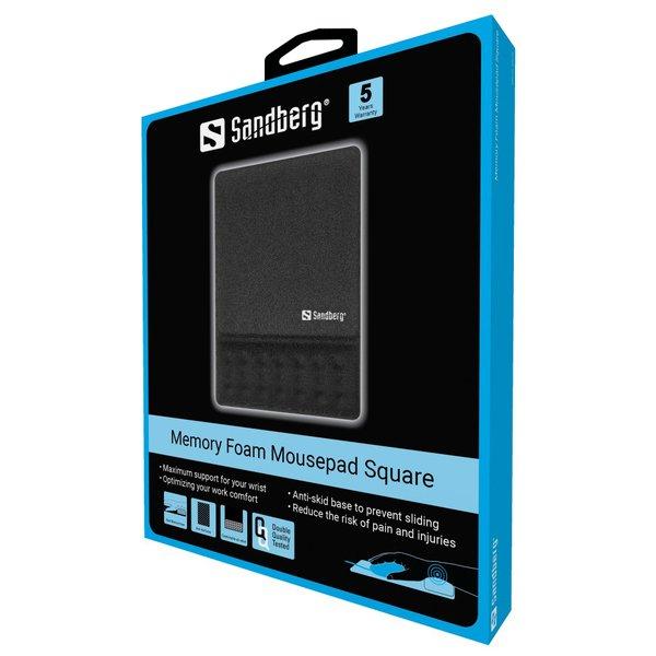 Sandberg  Sandberg Memory Foam Mousepad Square 