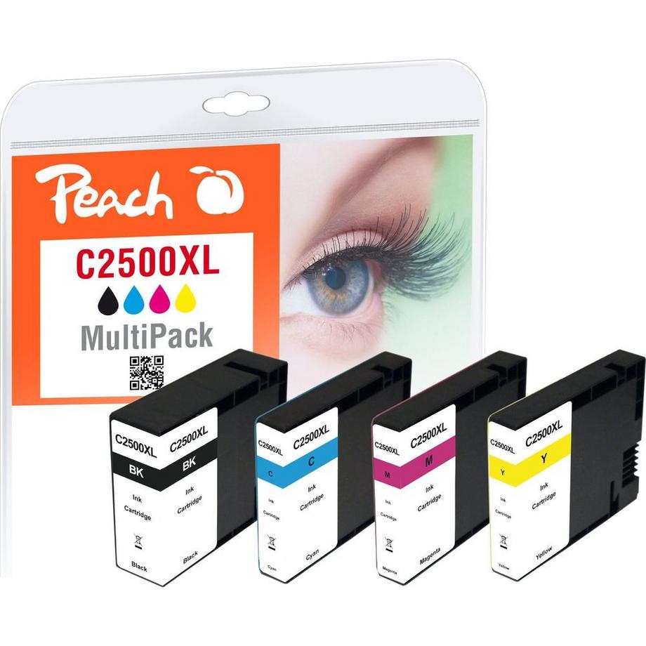 Peach  PGI-2500 Multipack 1x76ml 2650S., 3x25ml 2300S. 