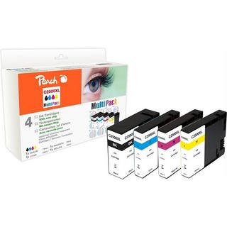 Peach  Kit d'encre Canon PGI-2500 BK, C, M, Y 