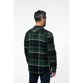 Kariban Gefüttertes Kariertes Sherpa Überhemd  