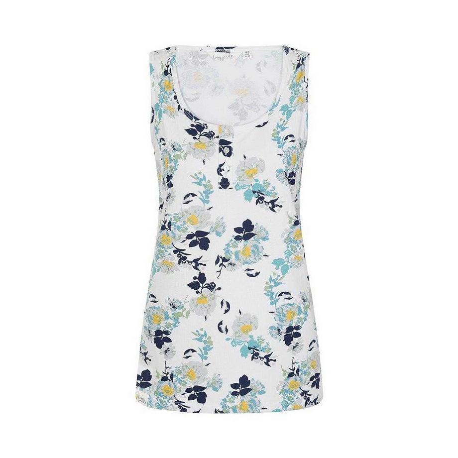Lazy Jacks Fleur Top Sans Manches à Motif Floral  