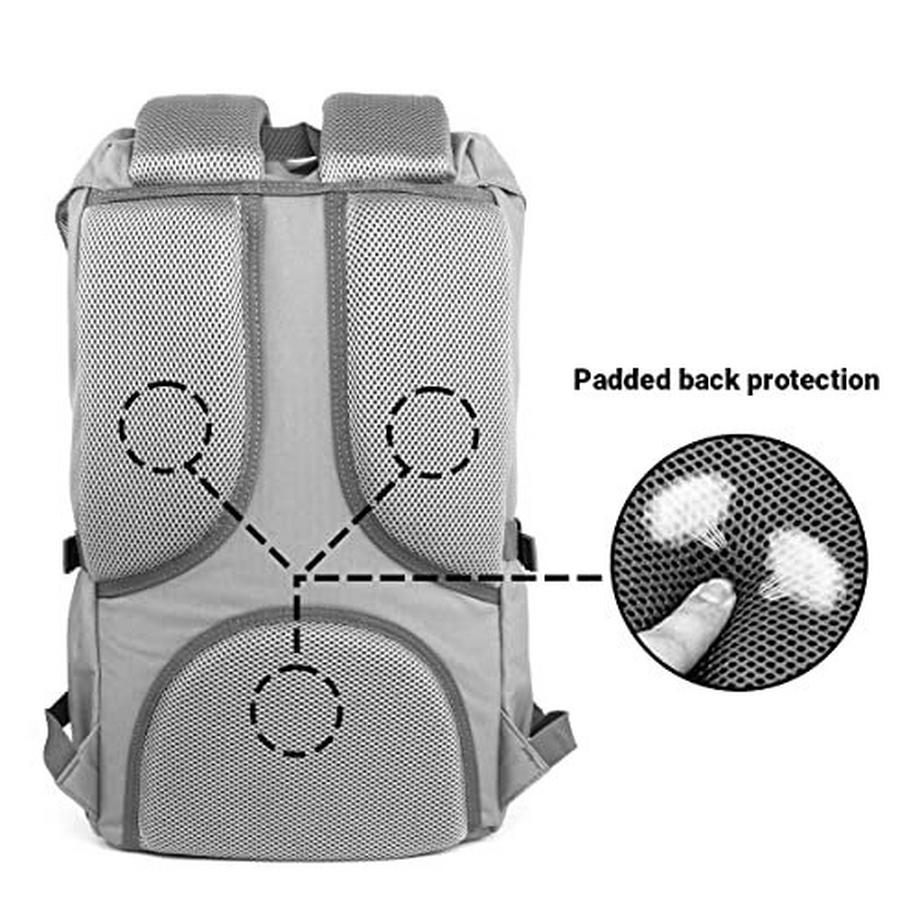 Only-bags.store Daypack Rucksack mit Laptop-Fach für 15-Zoll-Notebook  