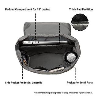 Only-bags.store Zaino Daypack con scomparto per laptop da 15 pollici  
