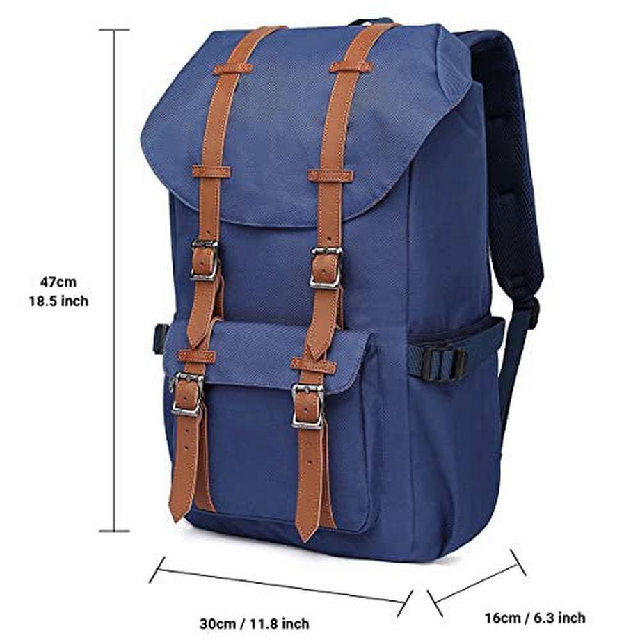 Only-bags.store Daypack Rucksack mit Laptop-Fach für 15-Zoll-Notebook  