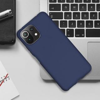 Avizar  Coque Xiaomi Mi 11 Lite Mat Bleu Nuit 