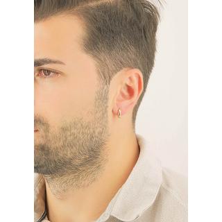 MUAU Schmuck  Creolen Gelbgold 750, 11mm 