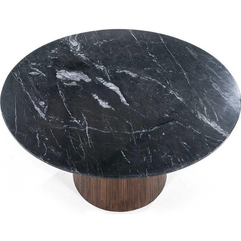 mutoni Table de salle à manger Maxim ronde 130x130  