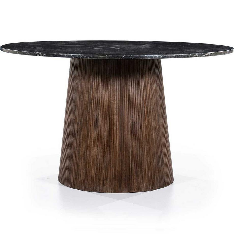 mutoni Table de salle à manger Maxim ronde 130x130  