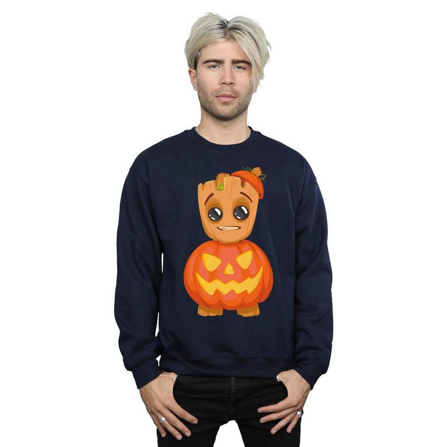 MARVEL Groot Citrouille Graphique Sweatshirt  