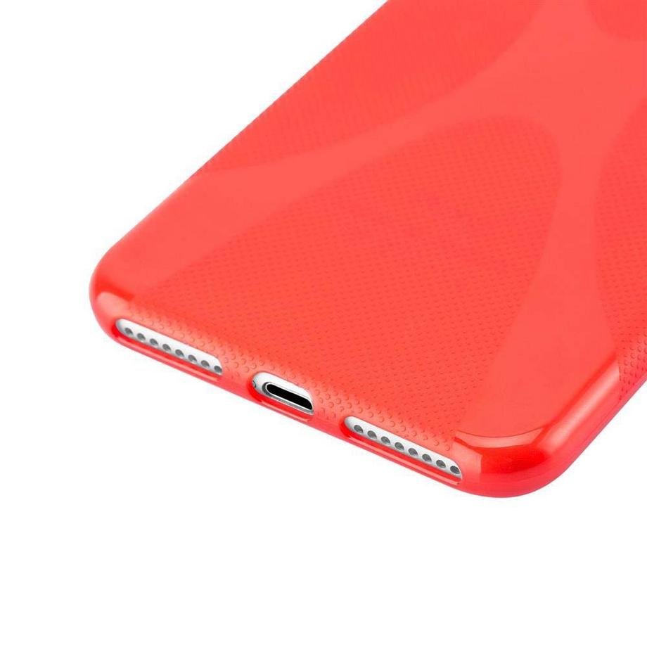 Cadorabo  Housse compatible avec Apple iPhone 7 PLUS / 7S PLUS / 8 PLUS - Coque de protection en silicone TPU flexible au design X-Line 